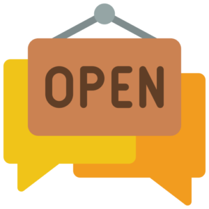 Open for business icon
